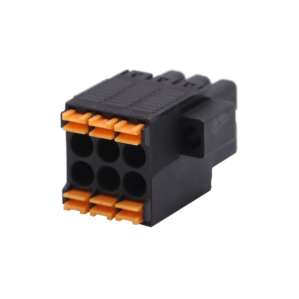 Bloc terminal conectabil de 3,5 mm cu flanșă