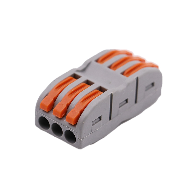 3 In 3 Out 32A Electronic Fast Wire Conector