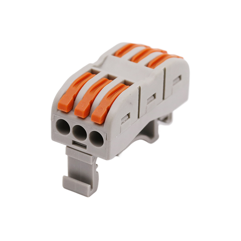 Conector rapid cu terminal pe șină DIN 3 în 3 poli 32A