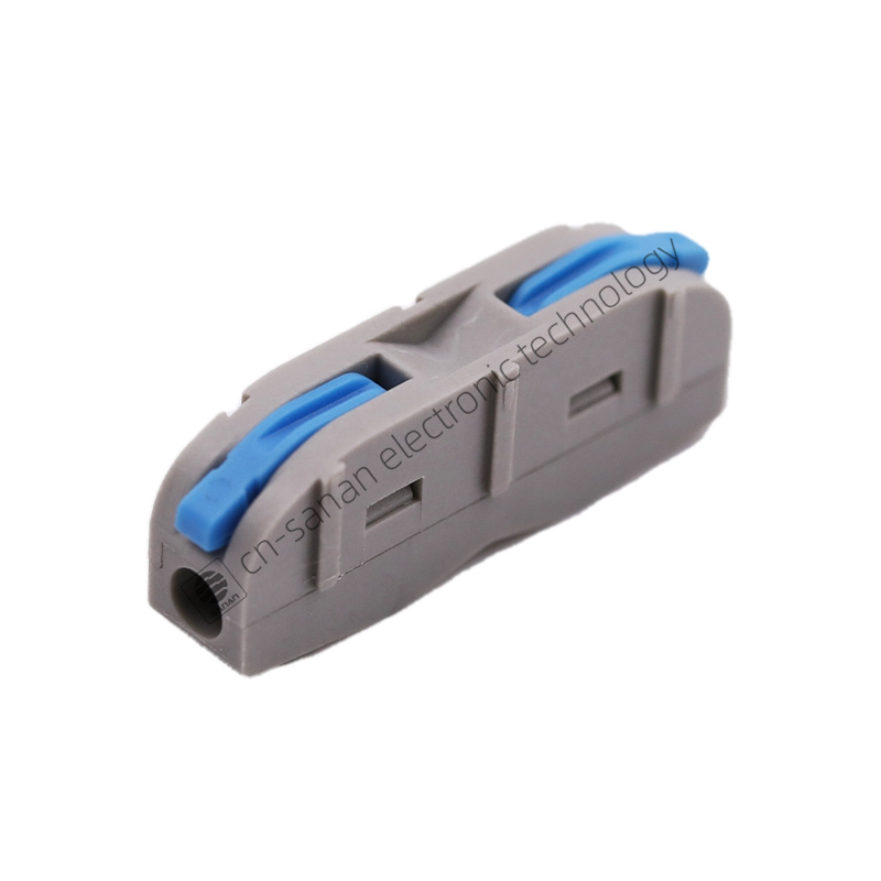 Bleu 1 In 1 Out Conector electronic Fast Wire