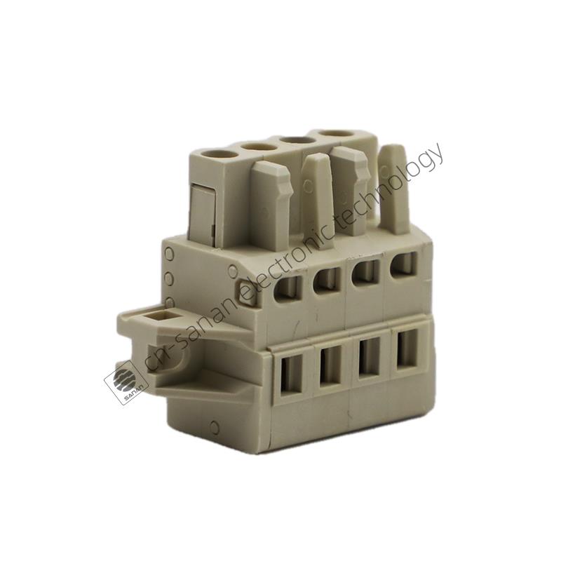 Conector bloc de borne conectabil 5,0 mm 4 pini